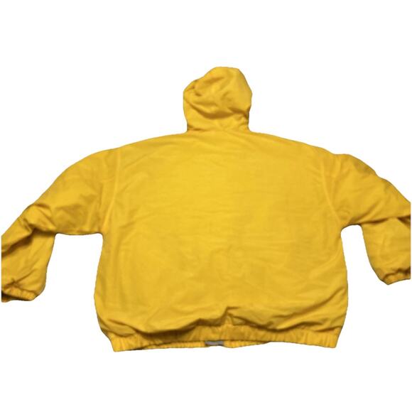 Gear For Sports ECU Pirates Jacket Men’s XXL 2XL Yellow Full Zip Windbreaker - Picture 6 of 7